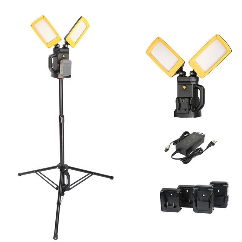 Caractéristiques et applications de la lampe de travail LED portable 100 W