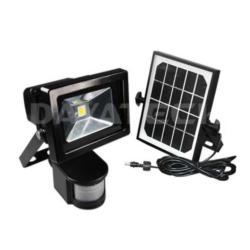 Lampe de travail LED avec chargeur de panneau solaire 10 W